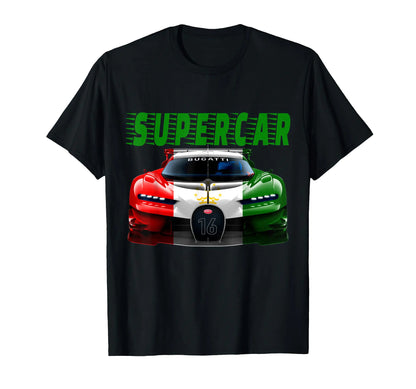 Supercar race t-shirts