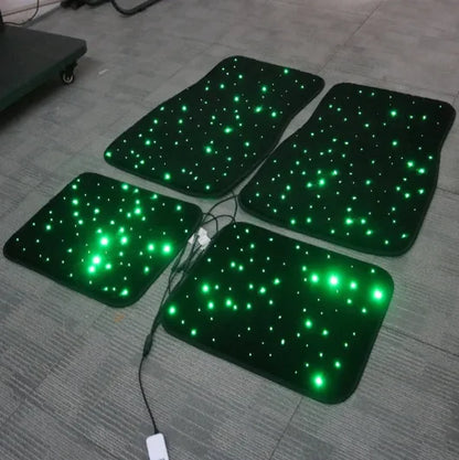 Breath Fiber Optic Car Foot Mat