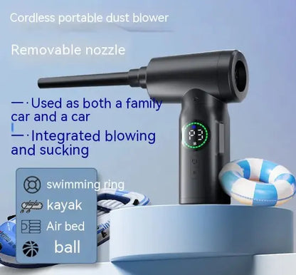 Portable Car Dust Blower Cleaning