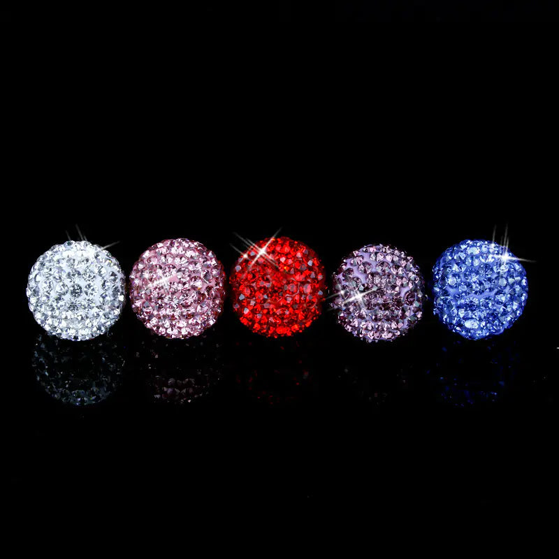 Diamond Crystal Tire Valve Caps