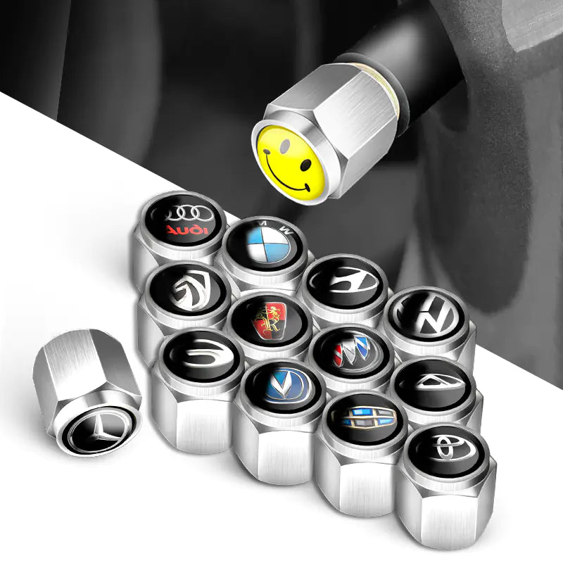 Universal Metal Tire Valve Caps