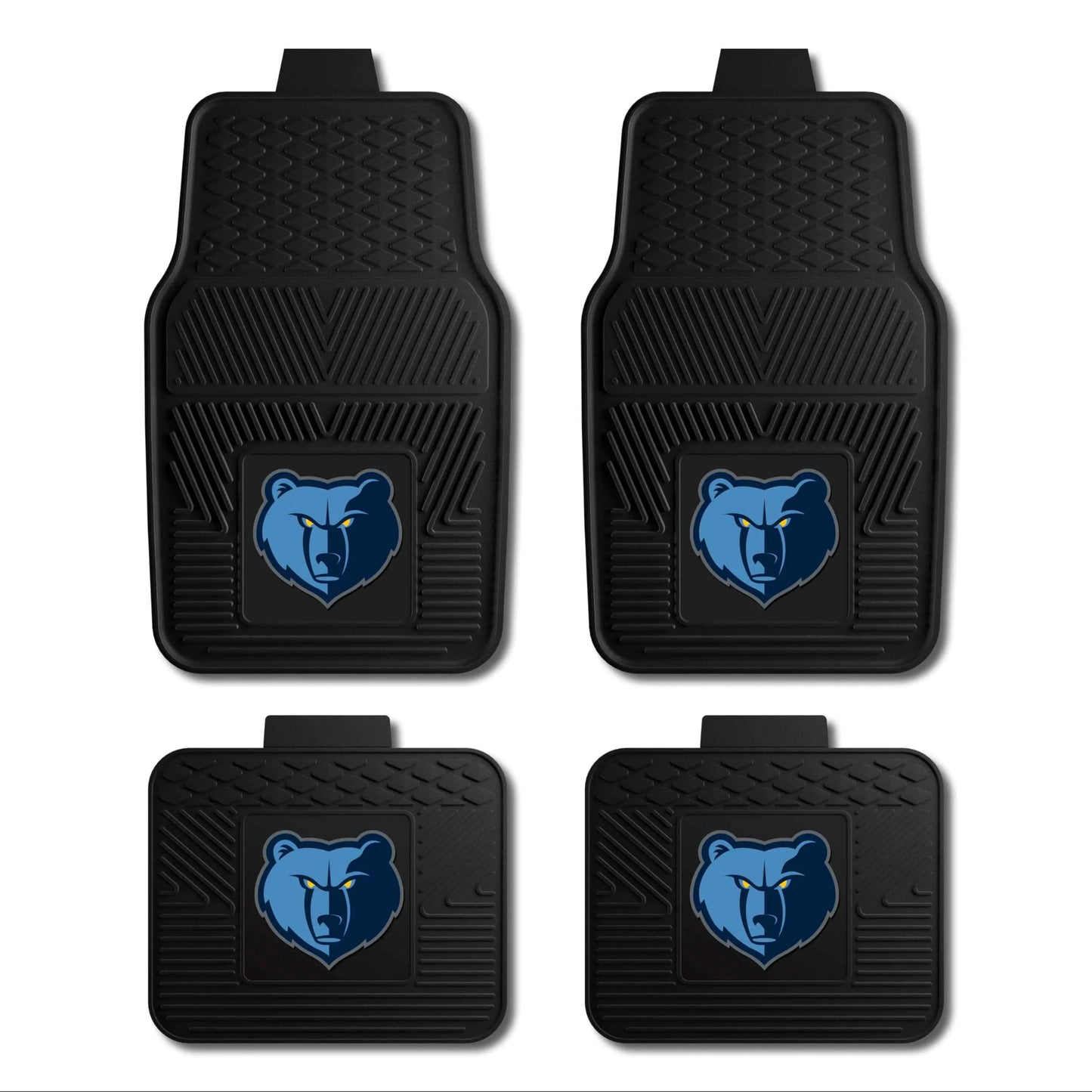 Memphis Grizzlies 4-pc Vinyl Car Mat Set