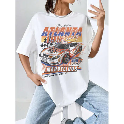 Women's Race Car T-Shirt