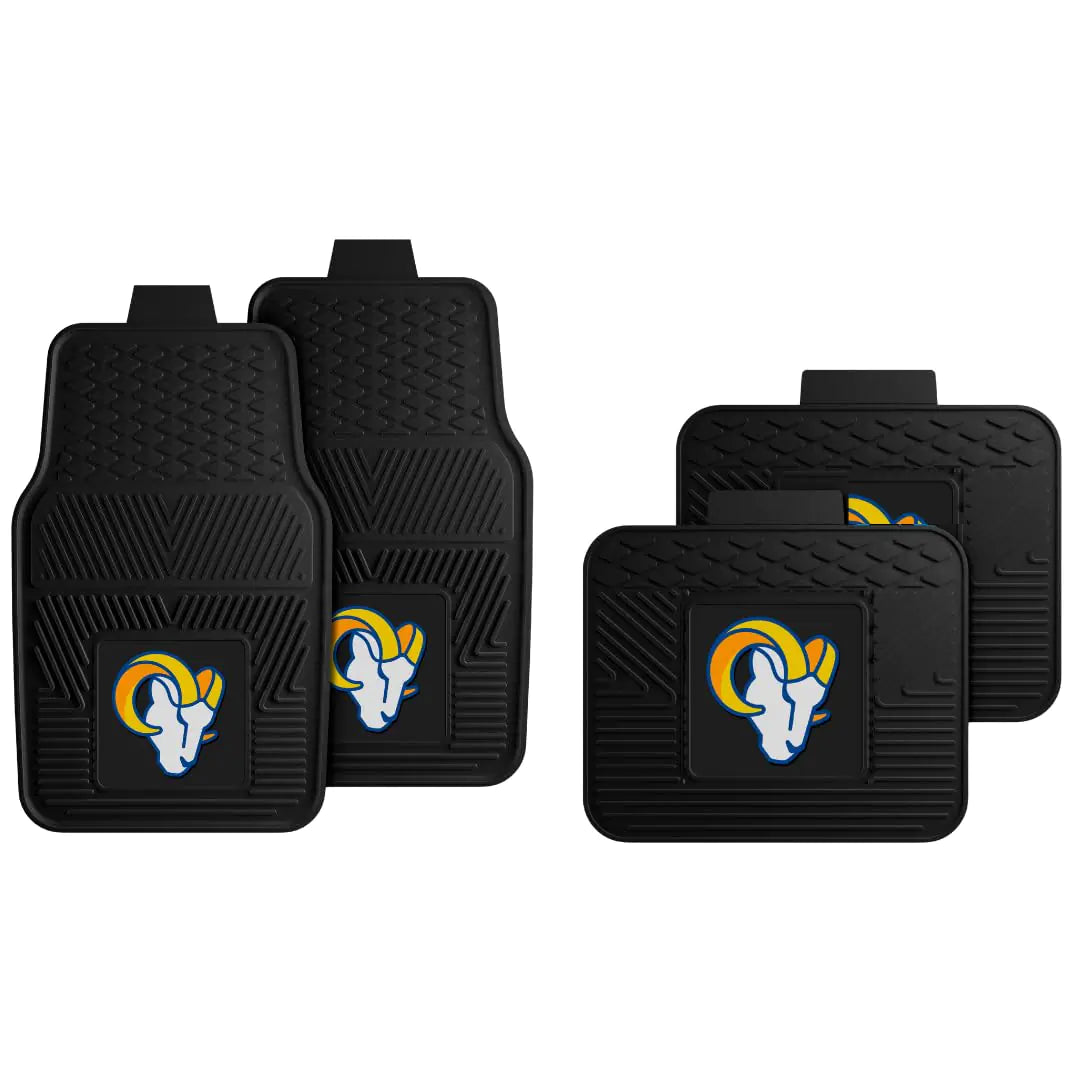 Los Angeles Rams Set of 4 Car Mats