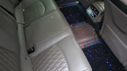 Breath Fiber Optic Car Foot Mat