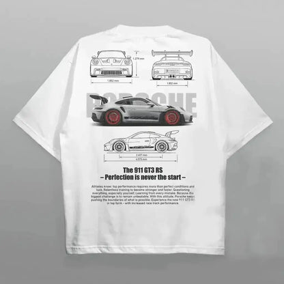 New Car Letter Print T-Shirt