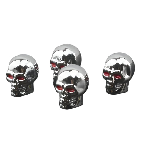 Car Valve Caps with Skull Design