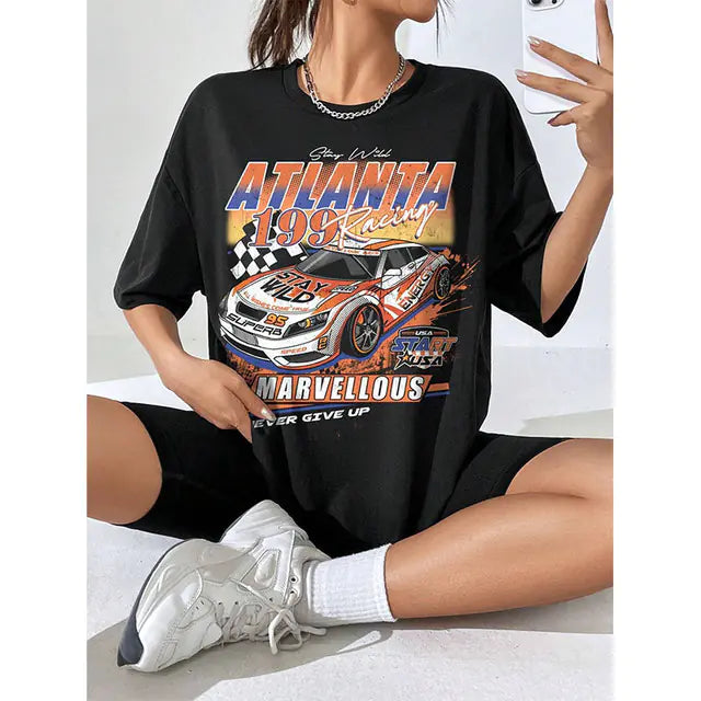 Women's Race Car T-Shirt