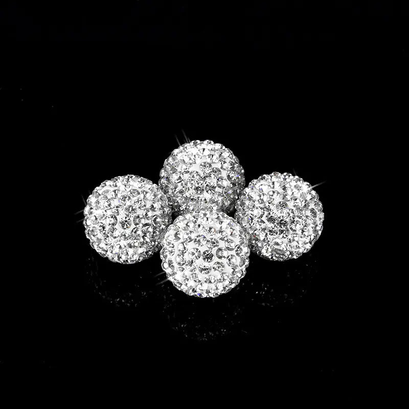 Diamond Crystal Tire Valve Caps