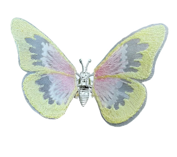 Moving Embroidery Car Butterfly