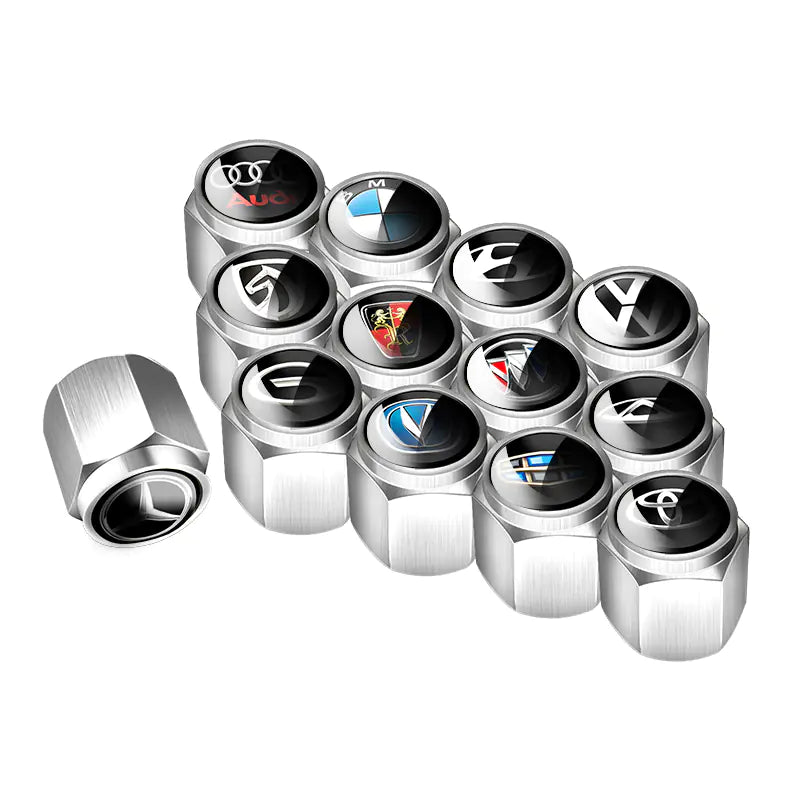 Universal Metal Tire Valve Caps