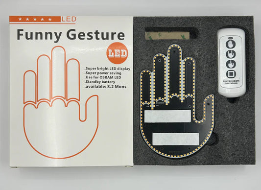 Car Finger Lights Gesture
